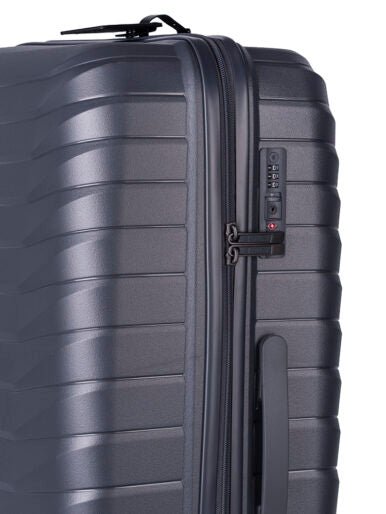 Cellini Grande 86cm Trolley Case Grey 870818 - Metro Homecentre Menlyn