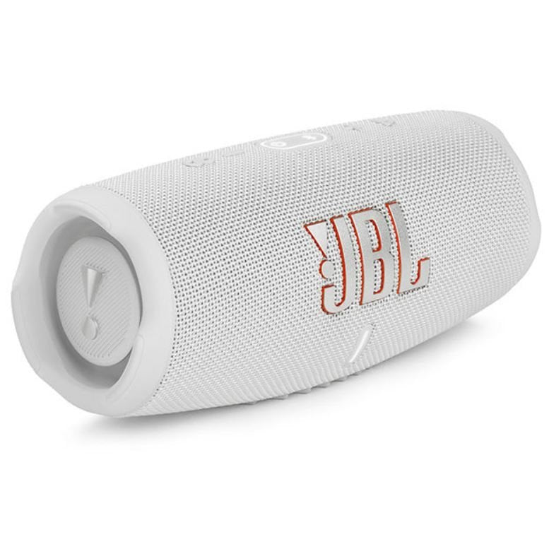 JBL Charge 5 Portable Waterproof Bluetooth Speaker - White - Metro Homecentre Menlyn