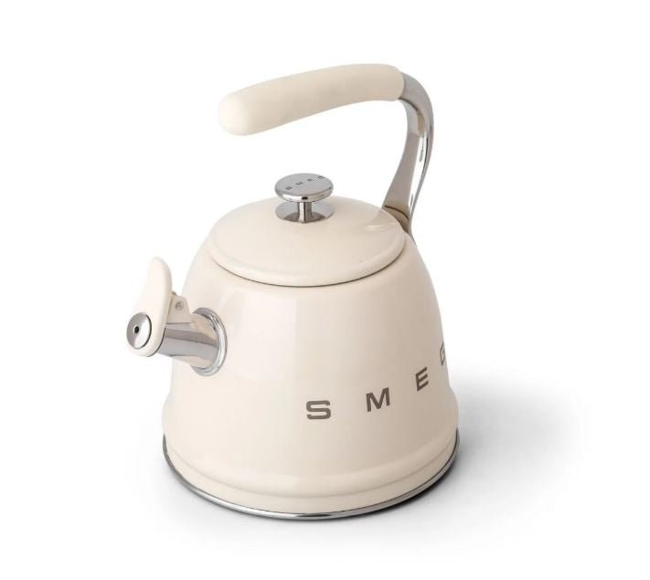Smeg 2.3L Cream Whistling Kettle CKLW2001CR - Metro Homecentre Menlyn