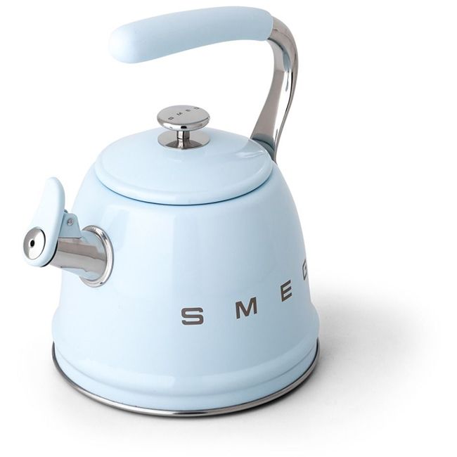 Smeg 2.3L Blue Whistling Kettle CKLW2001PB - Metro Homecentre Menlyn