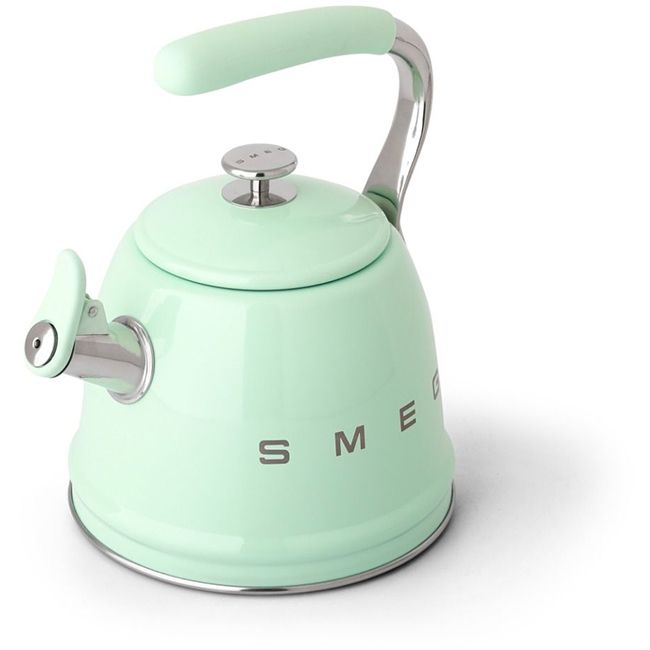 Smeg 2.3L Green Whistling Kettle CKLW2001PG - Metro Homecentre Menlyn