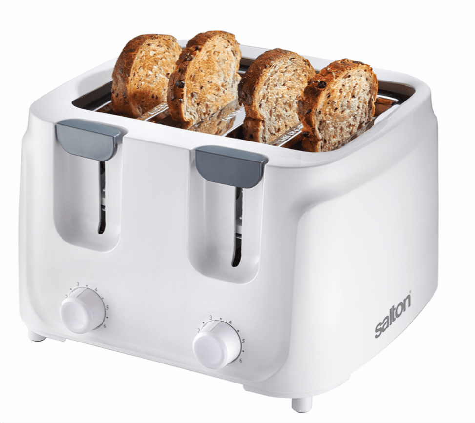 Salton White Cool Touch 4 Slice Toaster ST4S - 09 - Metro Homecentre Menlyn