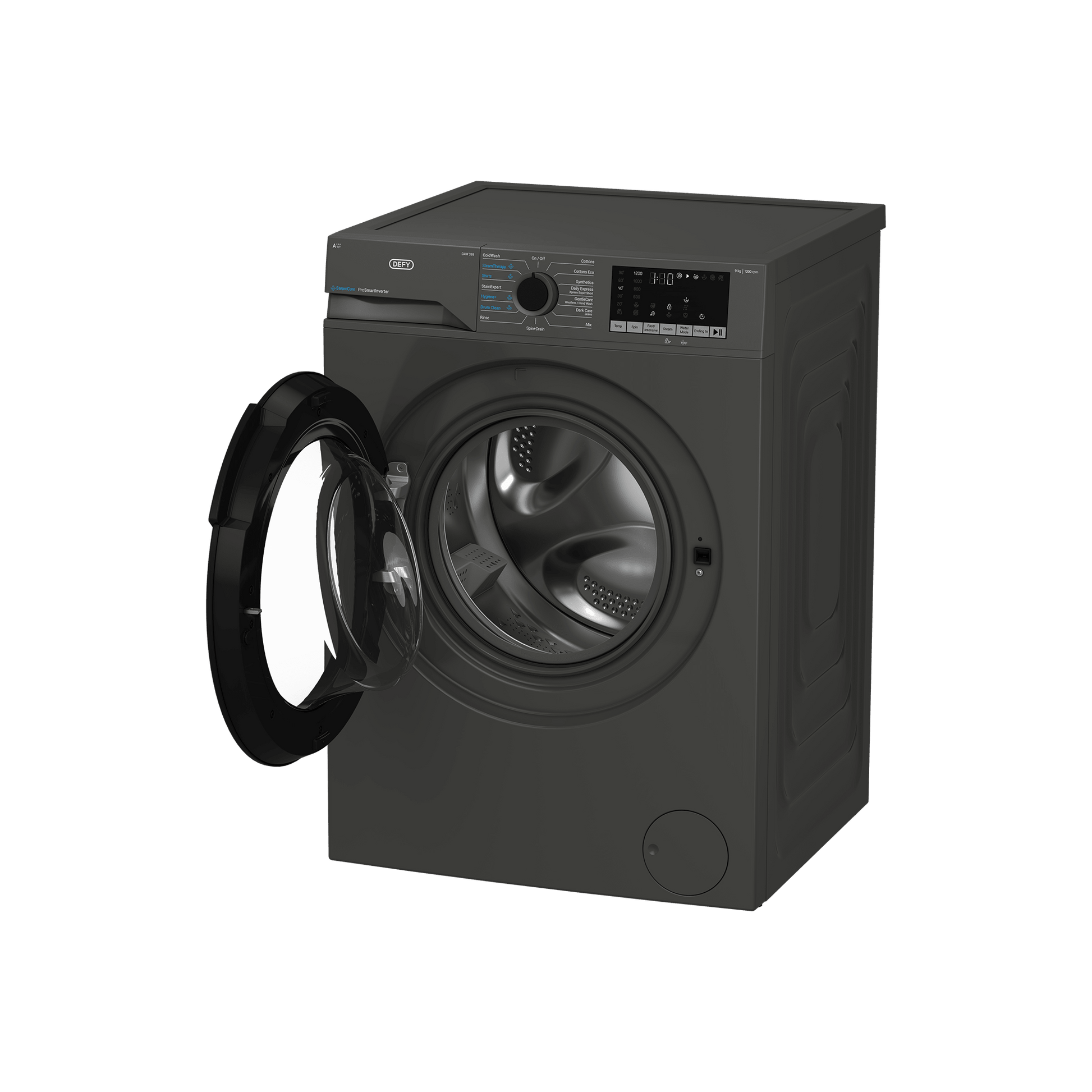 Defy 9kg Grey Front Loader Washing Machine DAW399 - Metro Homecentre Menlyn