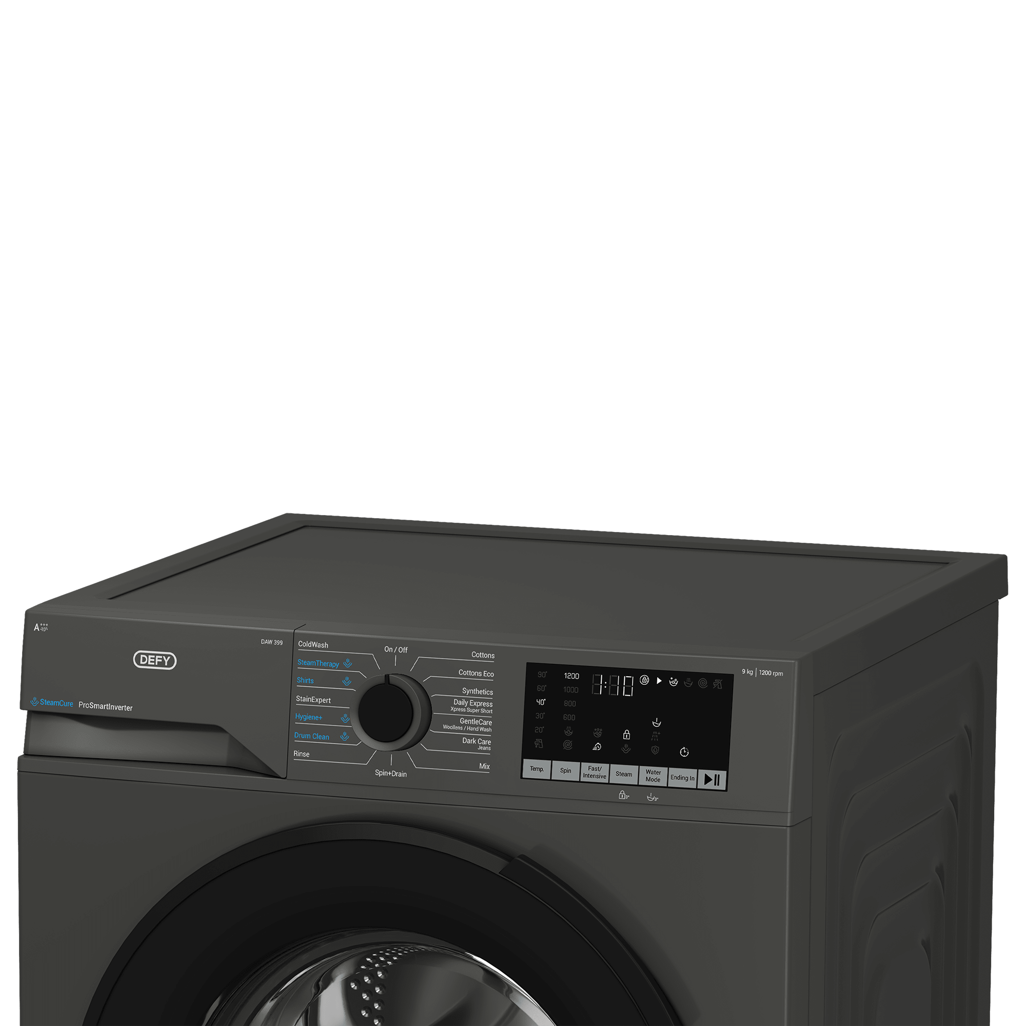 Defy 9kg Grey Front Loader Washing Machine DAW399 - Metro Homecentre Menlyn