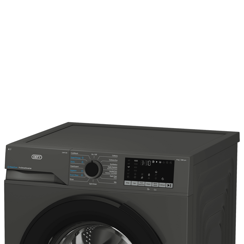 Defy 9kg Grey Front Loader Washing Machine DAW399 - Metro Homecentre Menlyn