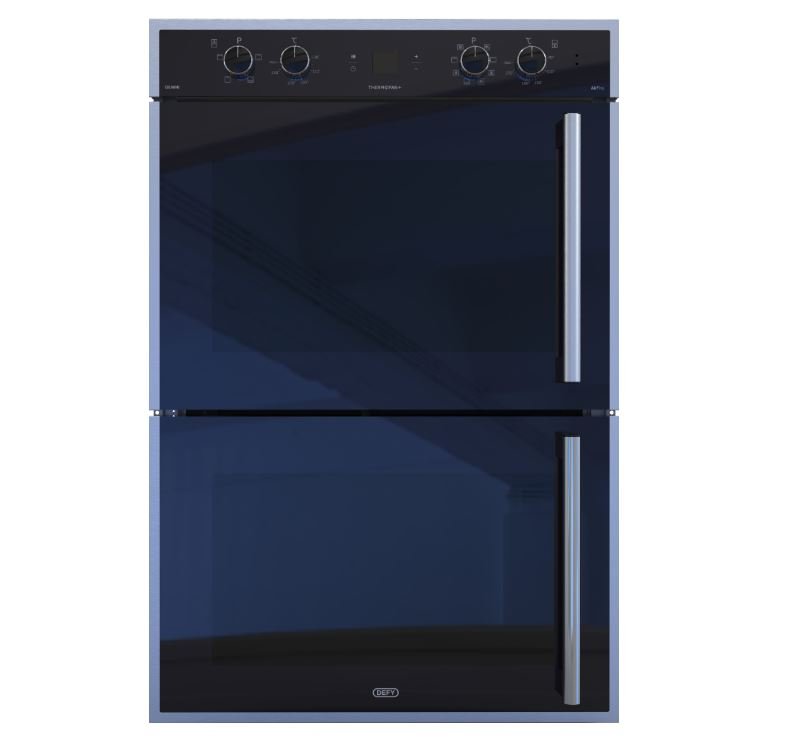 Defy Gemini Thermofan+ Mirror Double Oven DBO768 - Metro Homecentre Menlyn