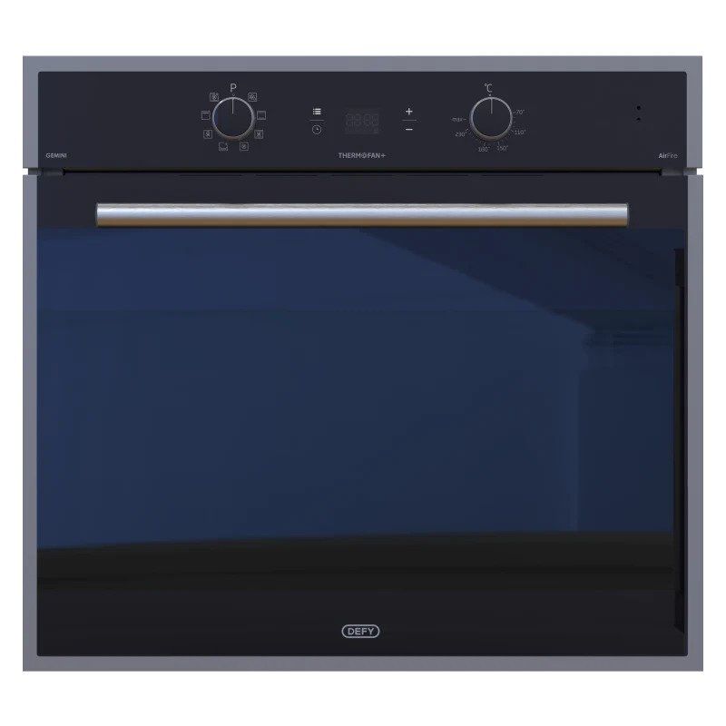 Defy Gemini Thermofan+ Eye - Level Mirror Oven DBO775 - Metro Homecentre Menlyn
