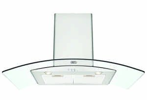 Defy 900C Glass Cookerhood CHW9217CGS - DCH321 - Metro Homecentre Menlyn