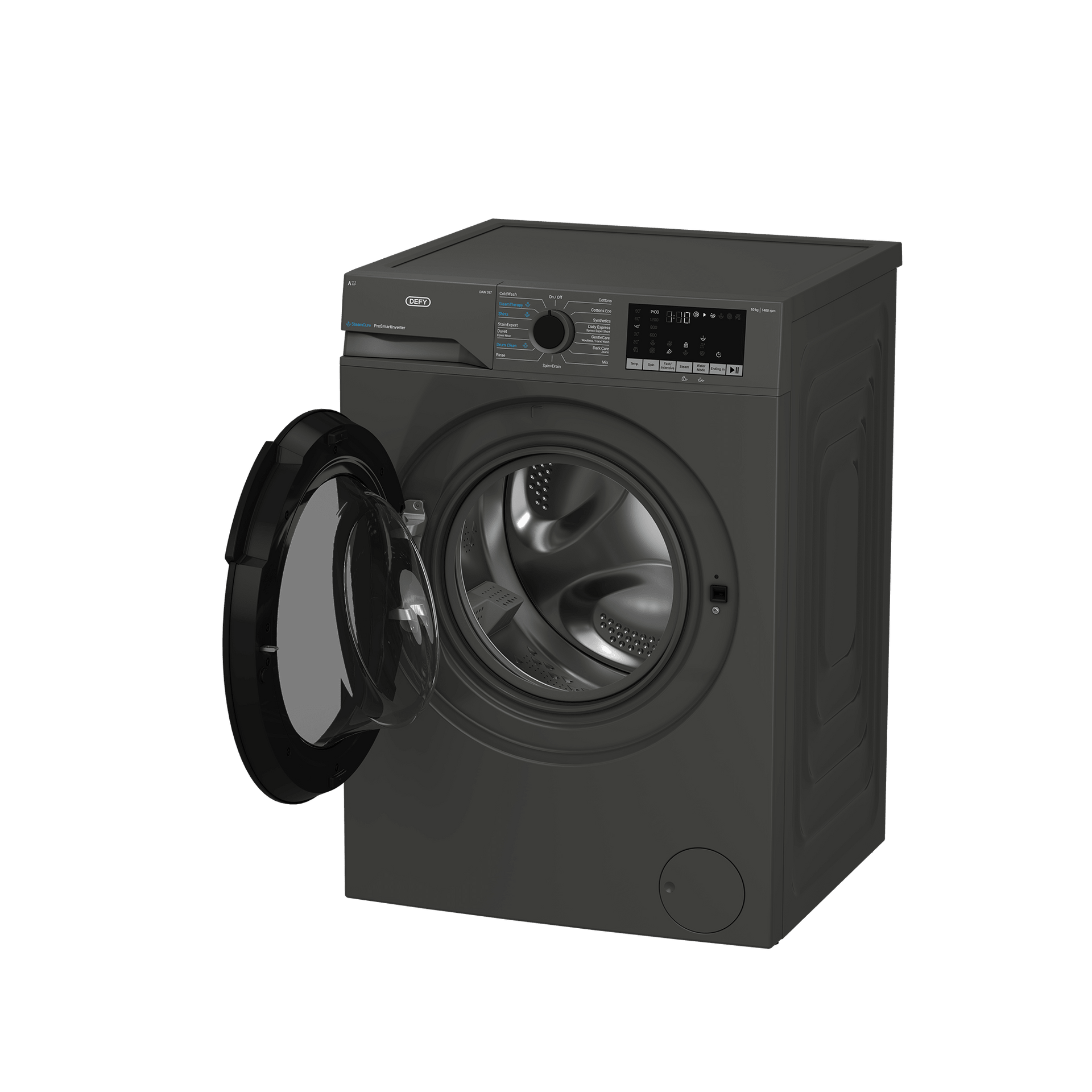 Defy 10kg Grey Front Loader Washing Machine DAW397 - Metro Homecentre Menlyn