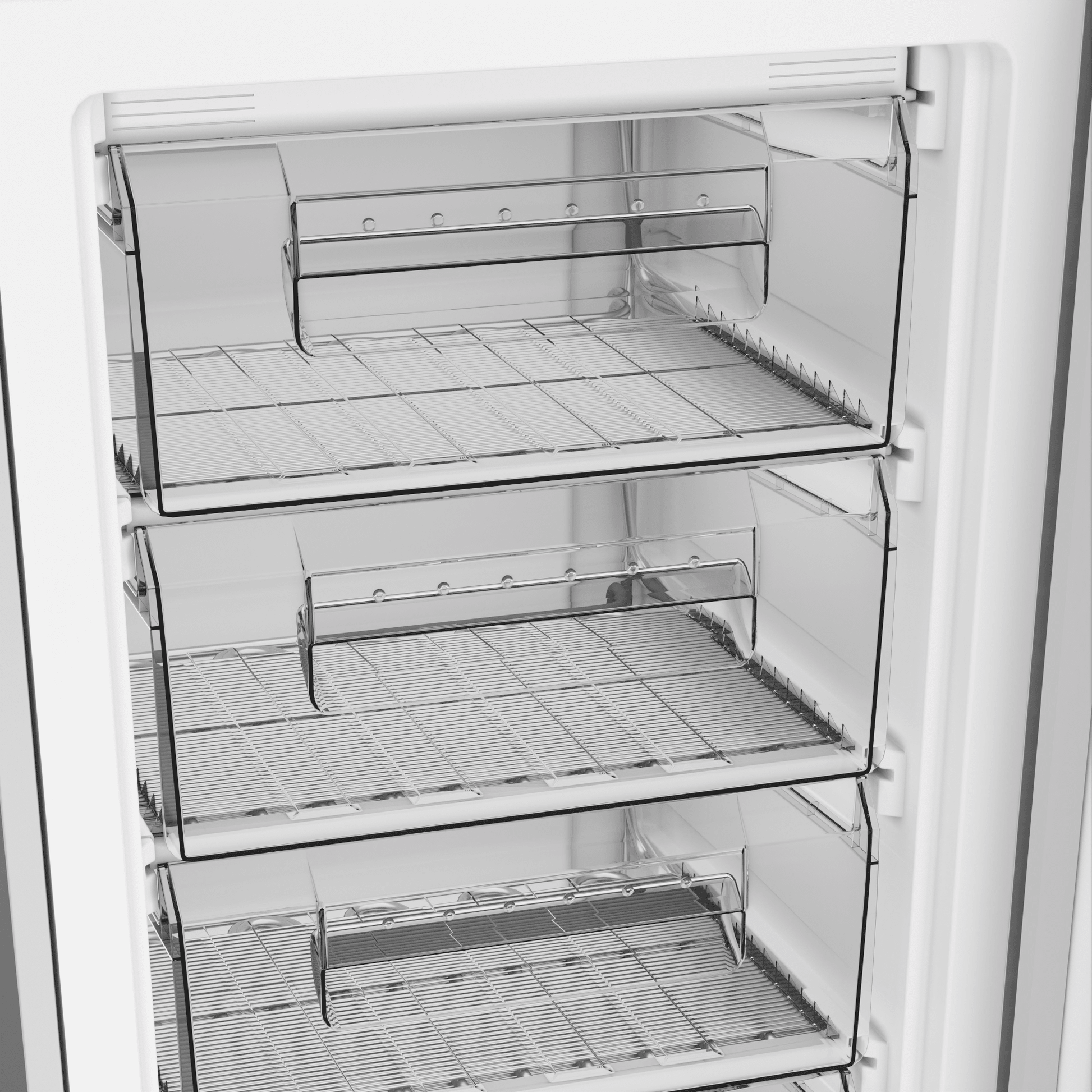 Defy 212L Silver Inox Upright Freezer DUF300 - Metro Homecentre Menlyn