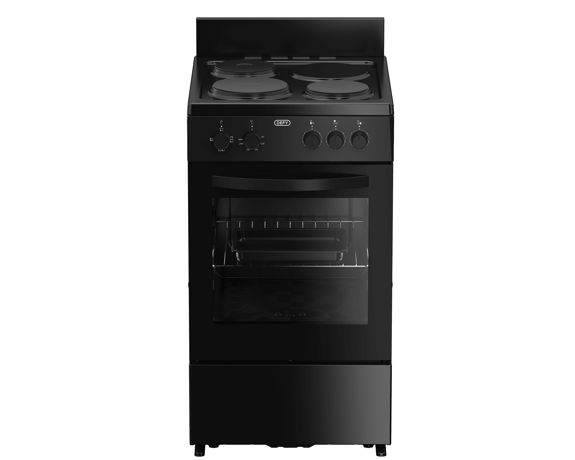 Defy 3 Plate 50cm Electric Cooker DSS553 - Metro Homecentre Menlyn