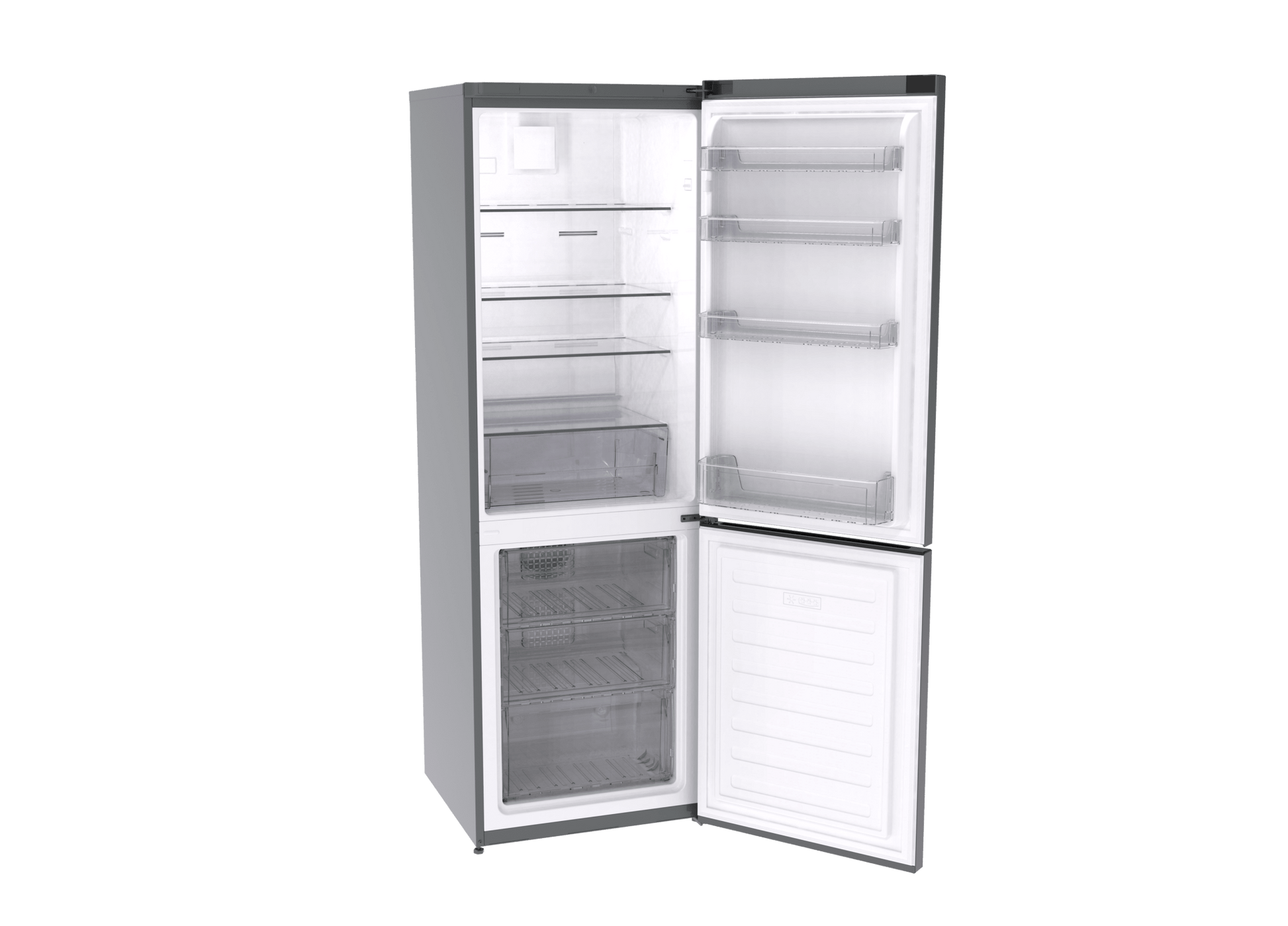 Defy 327L Dark Inox Frost Free Fridge Freezer DAC674 - Metro Homecentre Menlyn