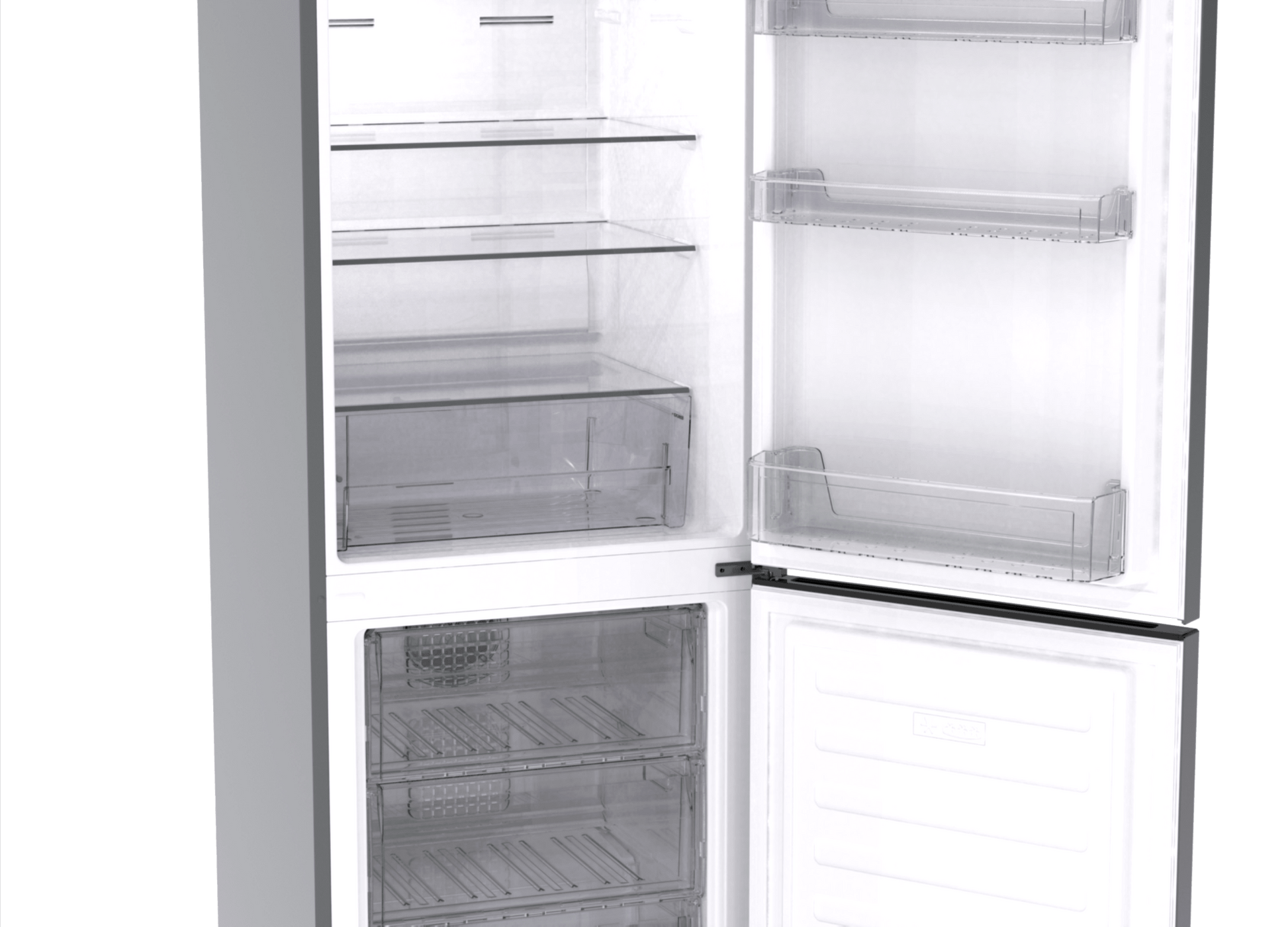 Defy 327L Dark Inox Frost Free Fridge Freezer DAC674 - Metro Homecentre Menlyn