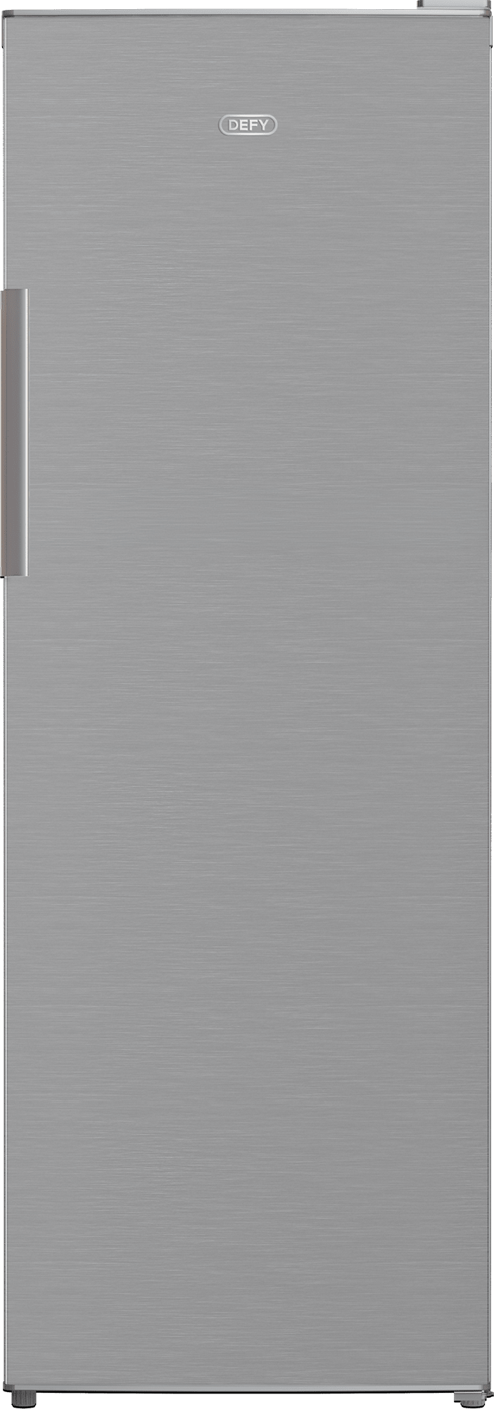 Defy 335L Silver Inox Upright Fridge DFD430 - Metro Homecentre Menlyn