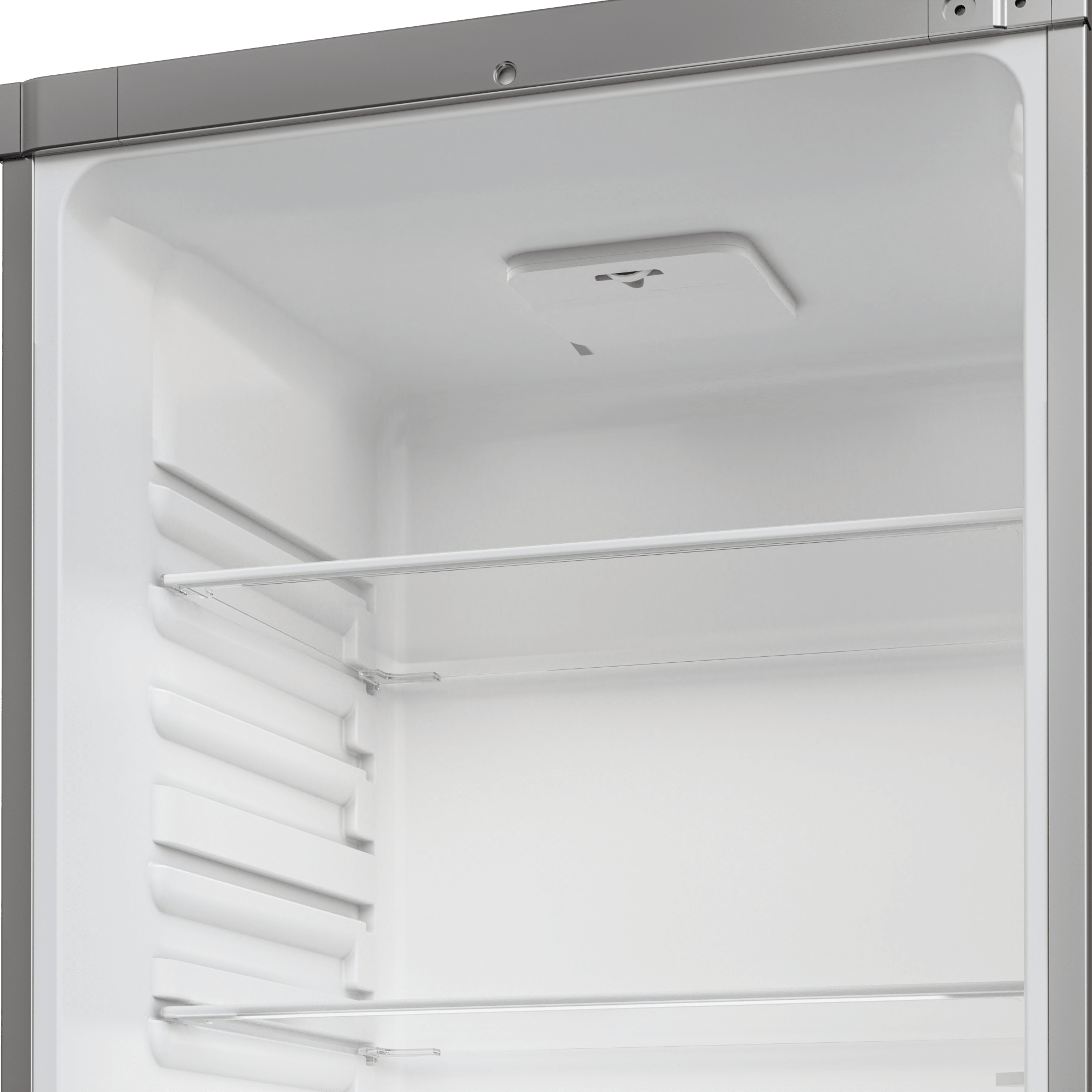Defy 335L Silver Inox Upright Fridge DFD430 - Metro Homecentre Menlyn