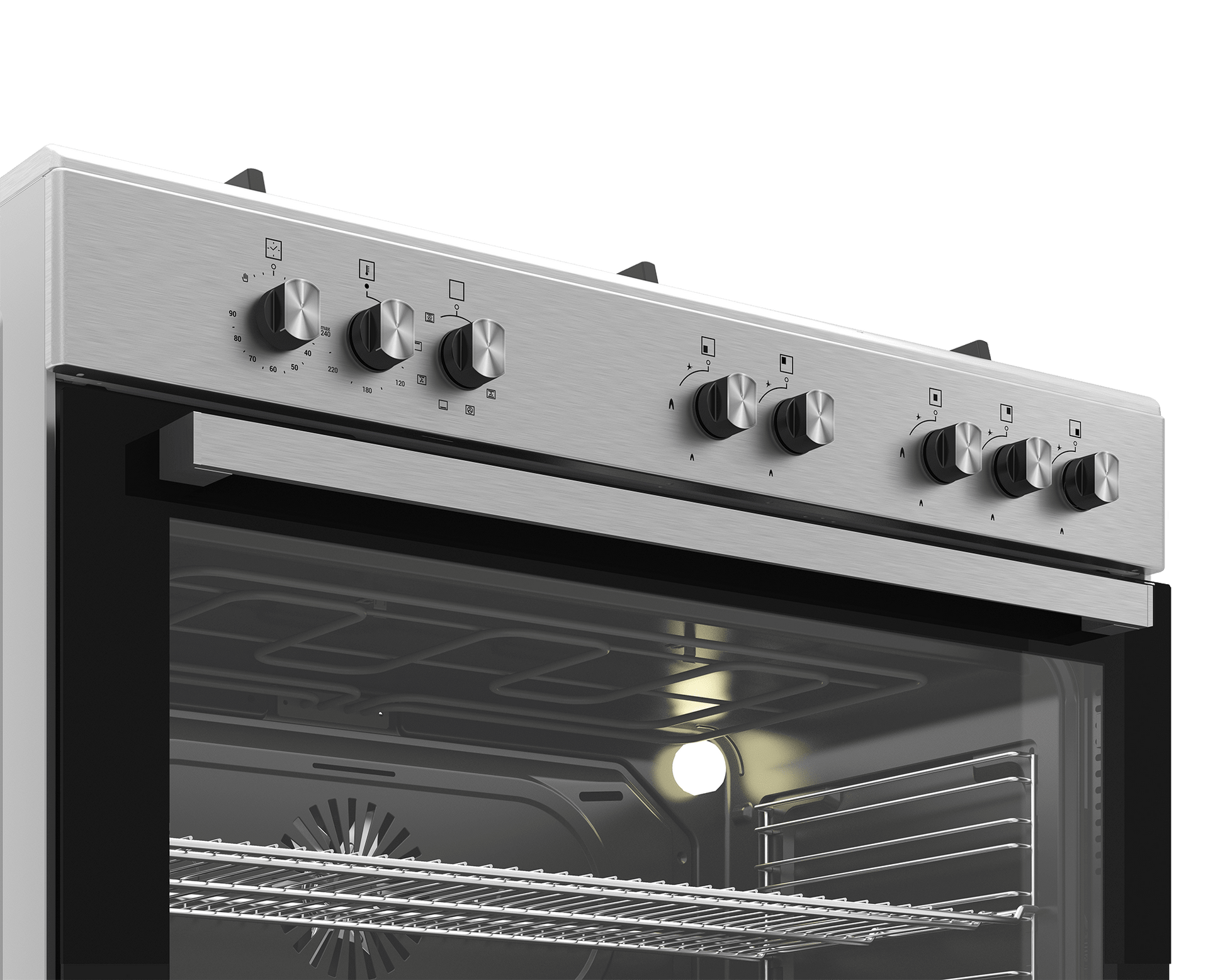 Defy 5 Burner ThermoFan Gas Electric Stove DGS904 - Metro Homecentre Menlyn
