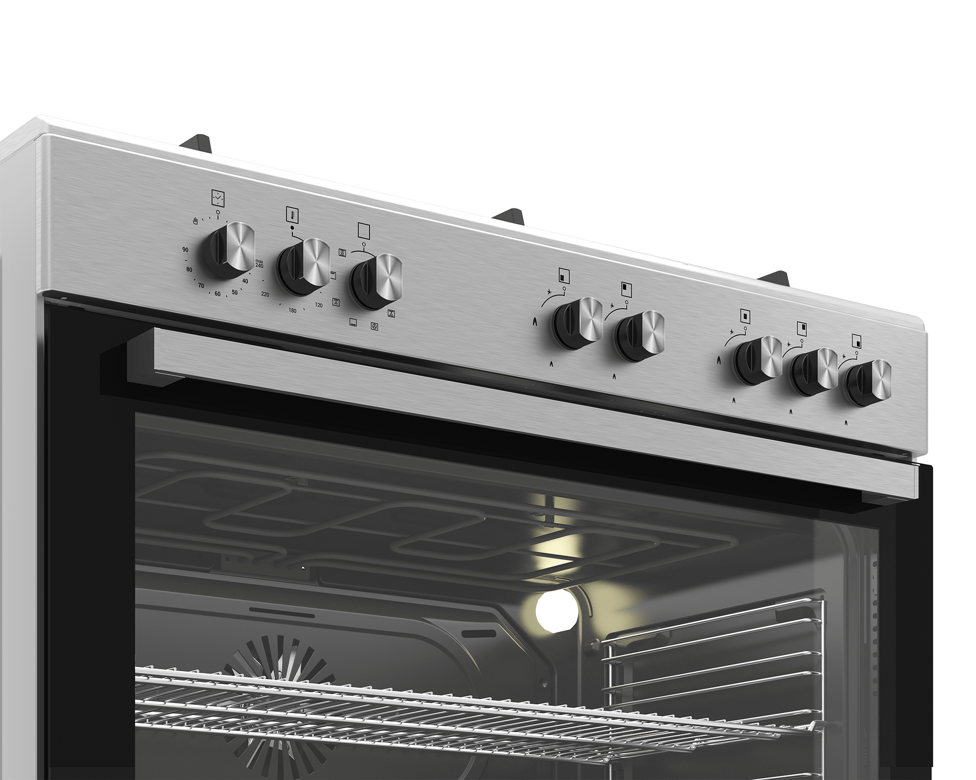 Defy 5 Burner ThermoFan Gas Electric Stove DGS904 - Metro Homecentre Menlyn