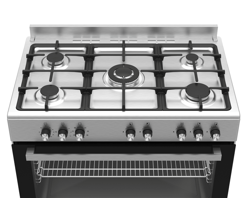 Defy 5 Burner ThermoFan Gas Electric Stove DGS904 - Metro Homecentre Menlyn
