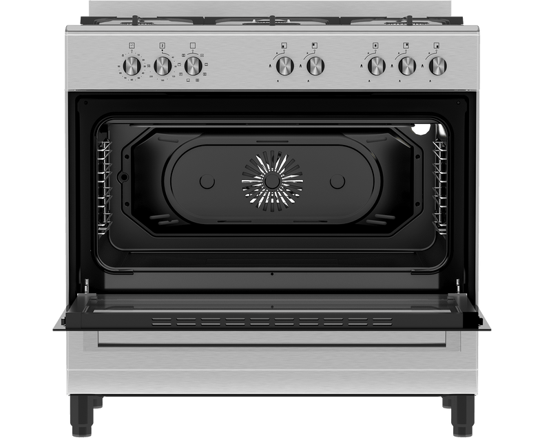 Defy 5 Burner ThermoFan Gas Electric Stove DGS904 - Metro Homecentre Menlyn