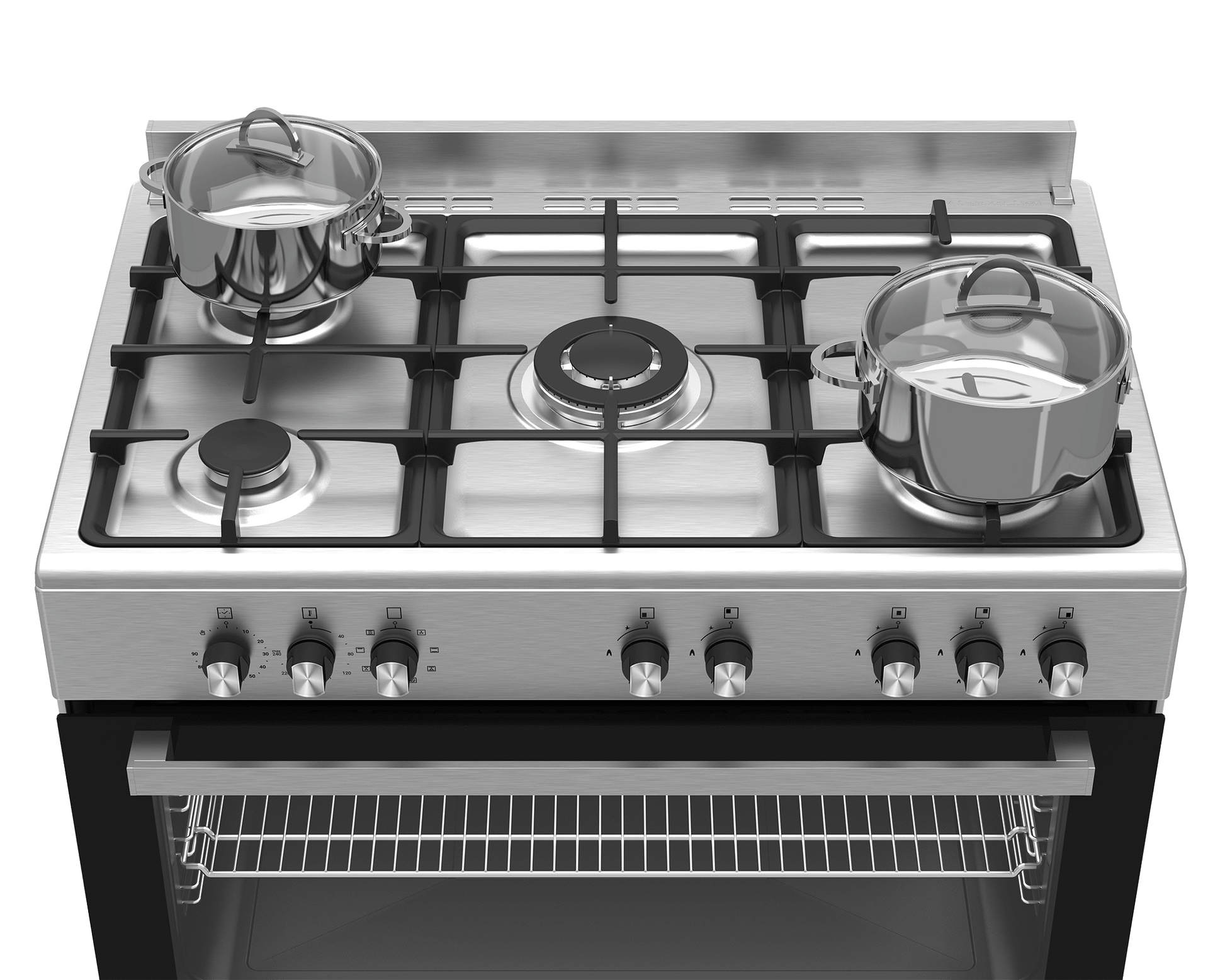 Defy 5 Burner ThermoFan Gas Electric Stove DGS904 - Metro Homecentre Menlyn