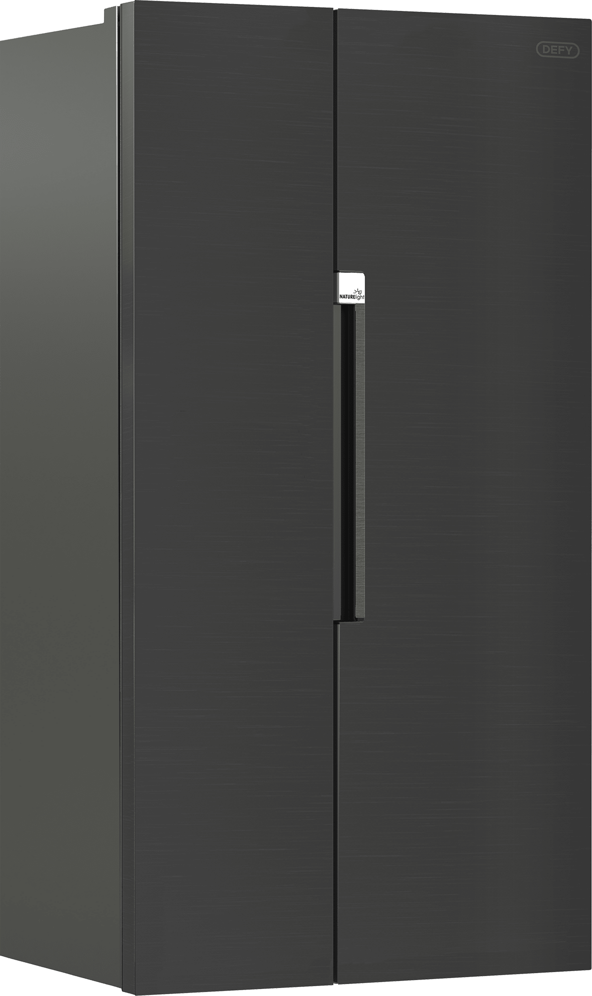 Defy 559L Inox Side by Side Fridge Freezer DFF636 - Metro Homecentre Menlyn
