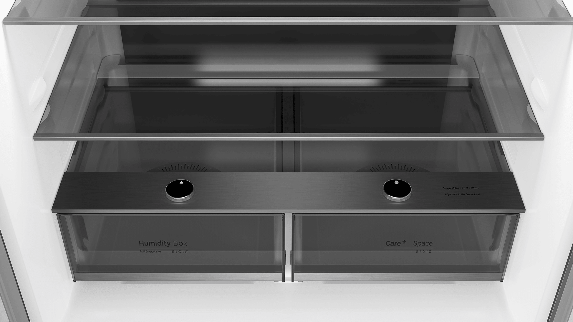 Defy 601L Inox Multi Door Fridge Freezer DFF590 Display - Metro Homecentre Menlyn