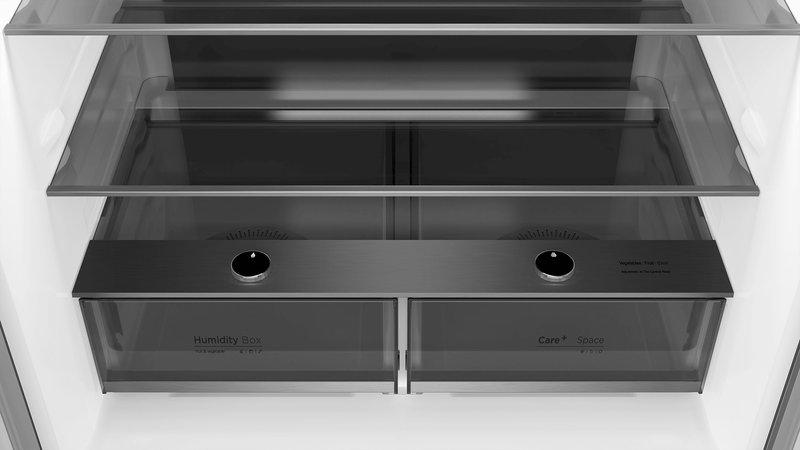 Defy 601L Inox Multi Door Fridge Freezer DFF590 Display - Metro Homecentre Menlyn