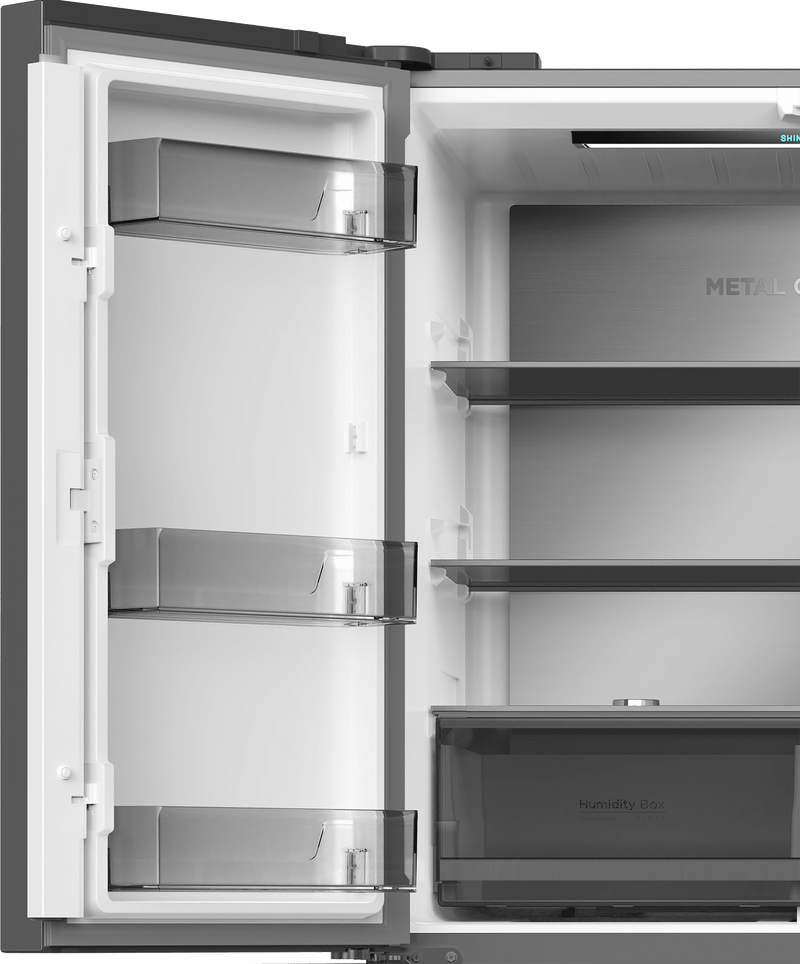 Defy 601L Inox Multi Door Fridge Freezer DFF590 Display - Metro Homecentre Menlyn