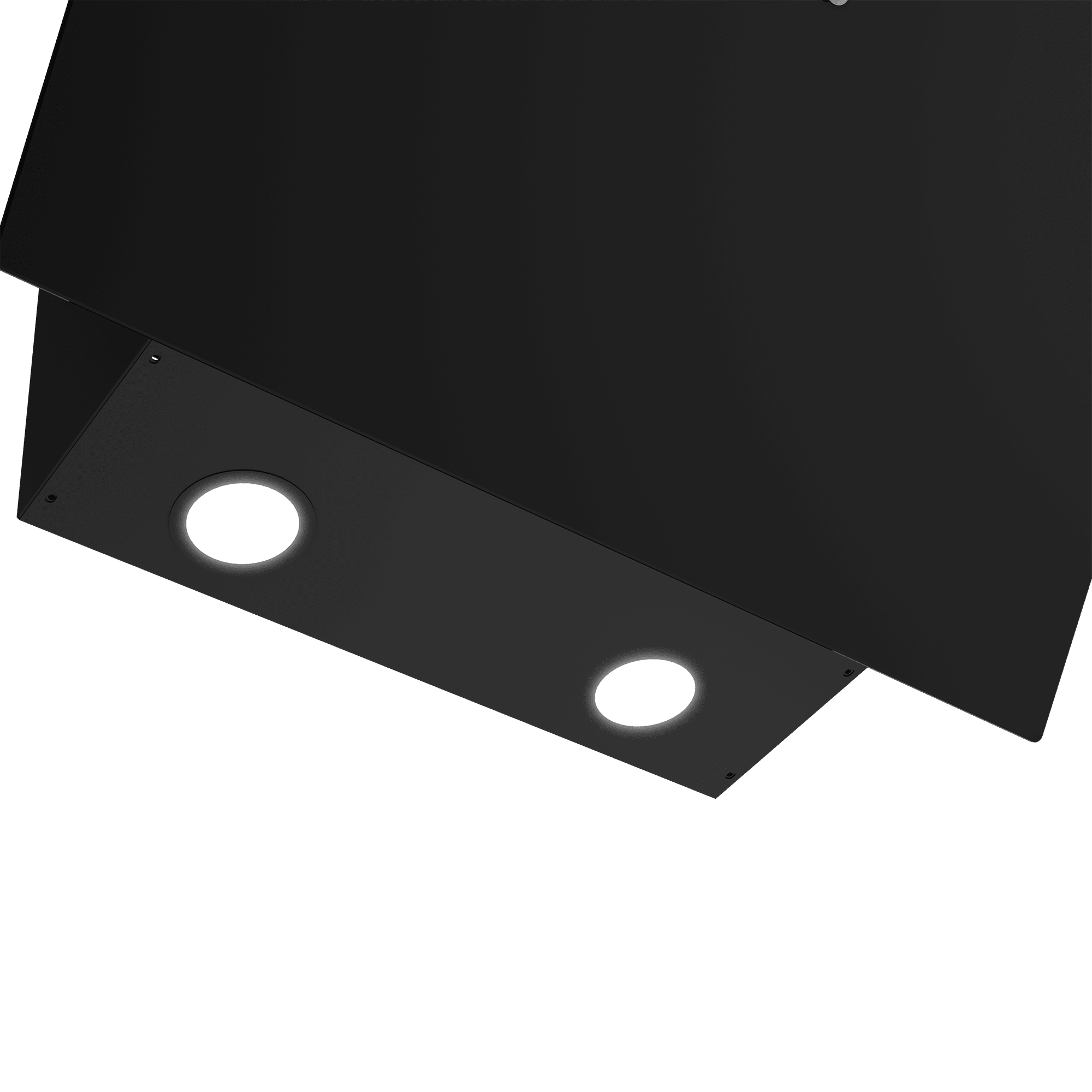 Defy 60cm Black Obsidian Inclined Stove Hood DCH600B - Metro Homecentre Menlyn
