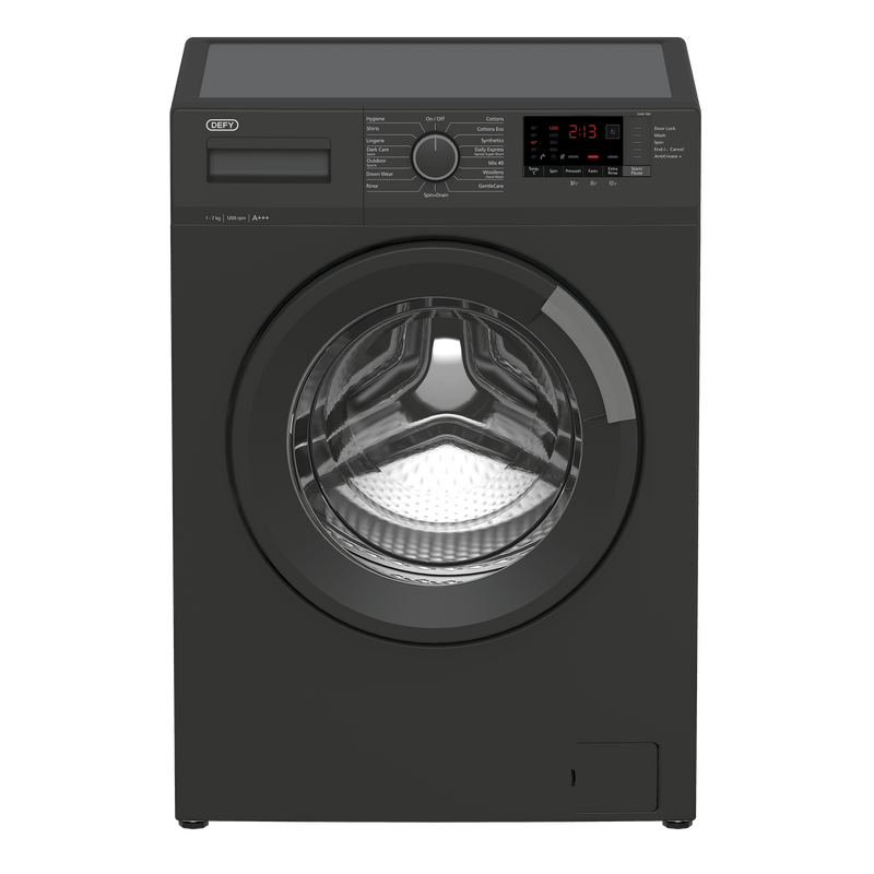 Defy 7kg Grey Front Loader Washing Machine DAW384 - Metro Homecentre Menlyn