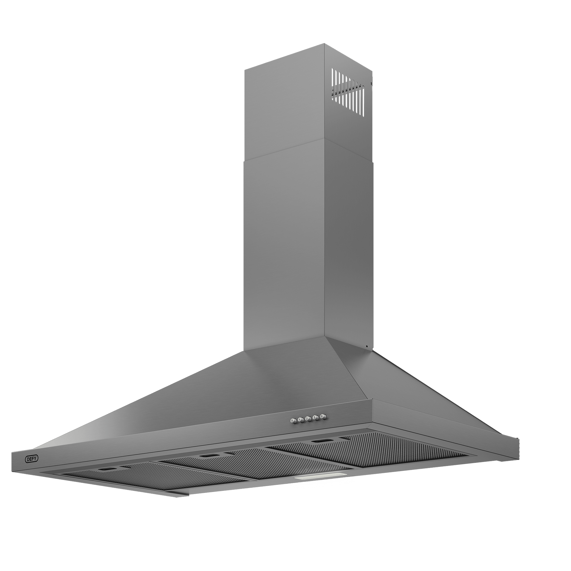 Defy 90cm SSteel Chimney Extractor DCH90CSS - Metro Homecentre Menlyn