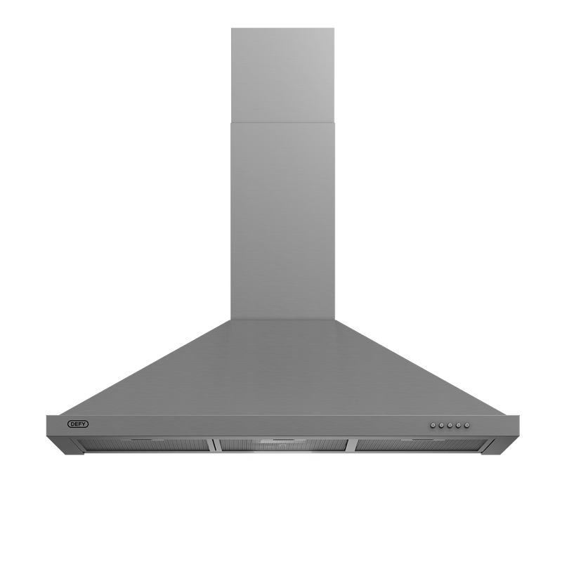 Defy 90cm SSteel Chimney Extractor DCH90CSS - Metro Homecentre Menlyn