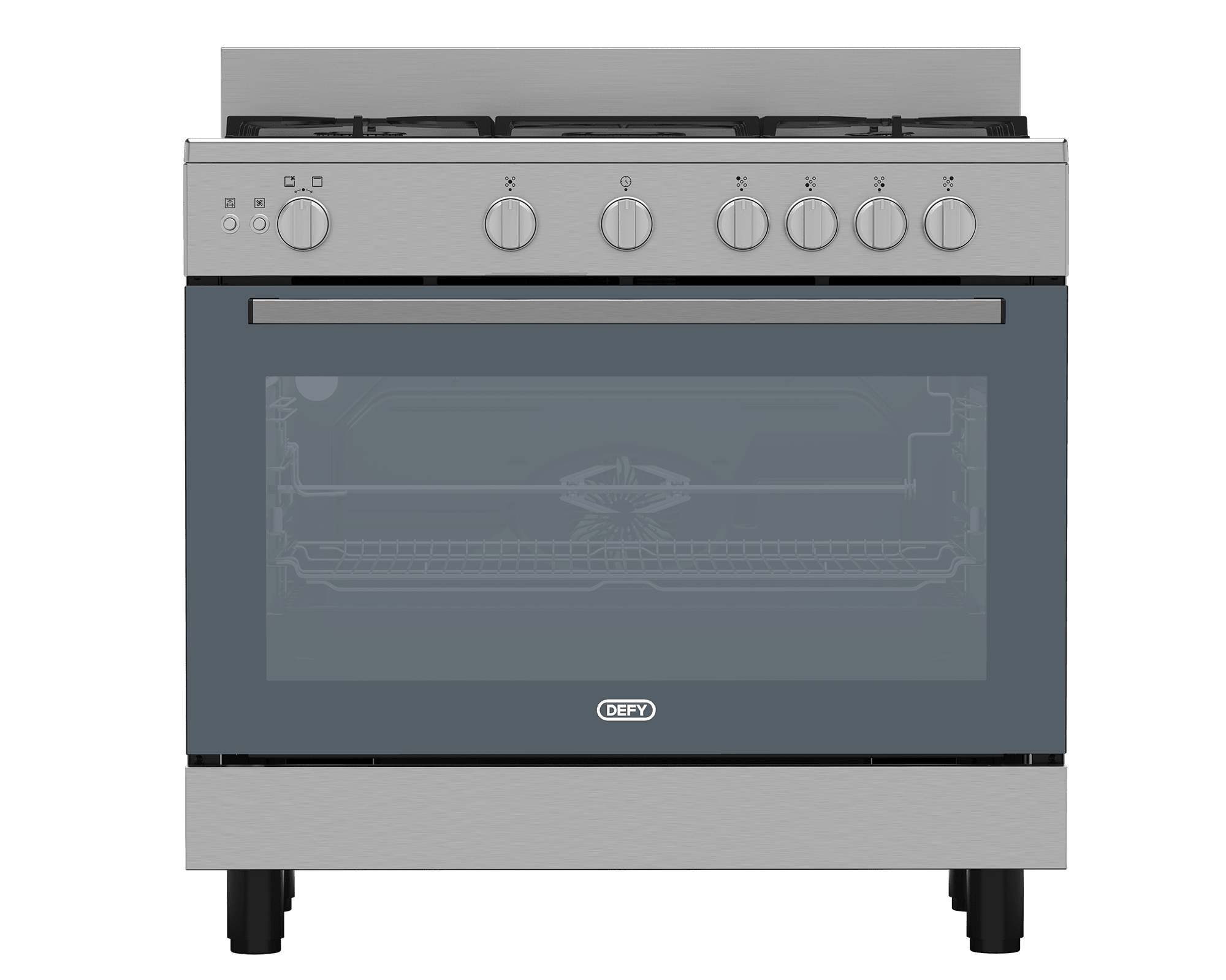 Defy 90cm Gas Multifunction Range Stove DGS90G - Metro Homecentre Menlyn