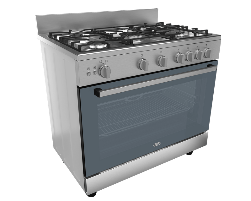 Defy 90cm Gas Multifunction Range Stove DGS90G - Metro Homecentre Menlyn