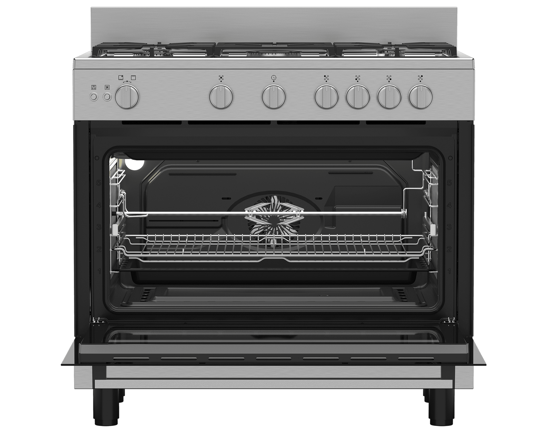 Defy 90cm Gas Multifunction Range Stove DGS90G - Metro Homecentre Menlyn
