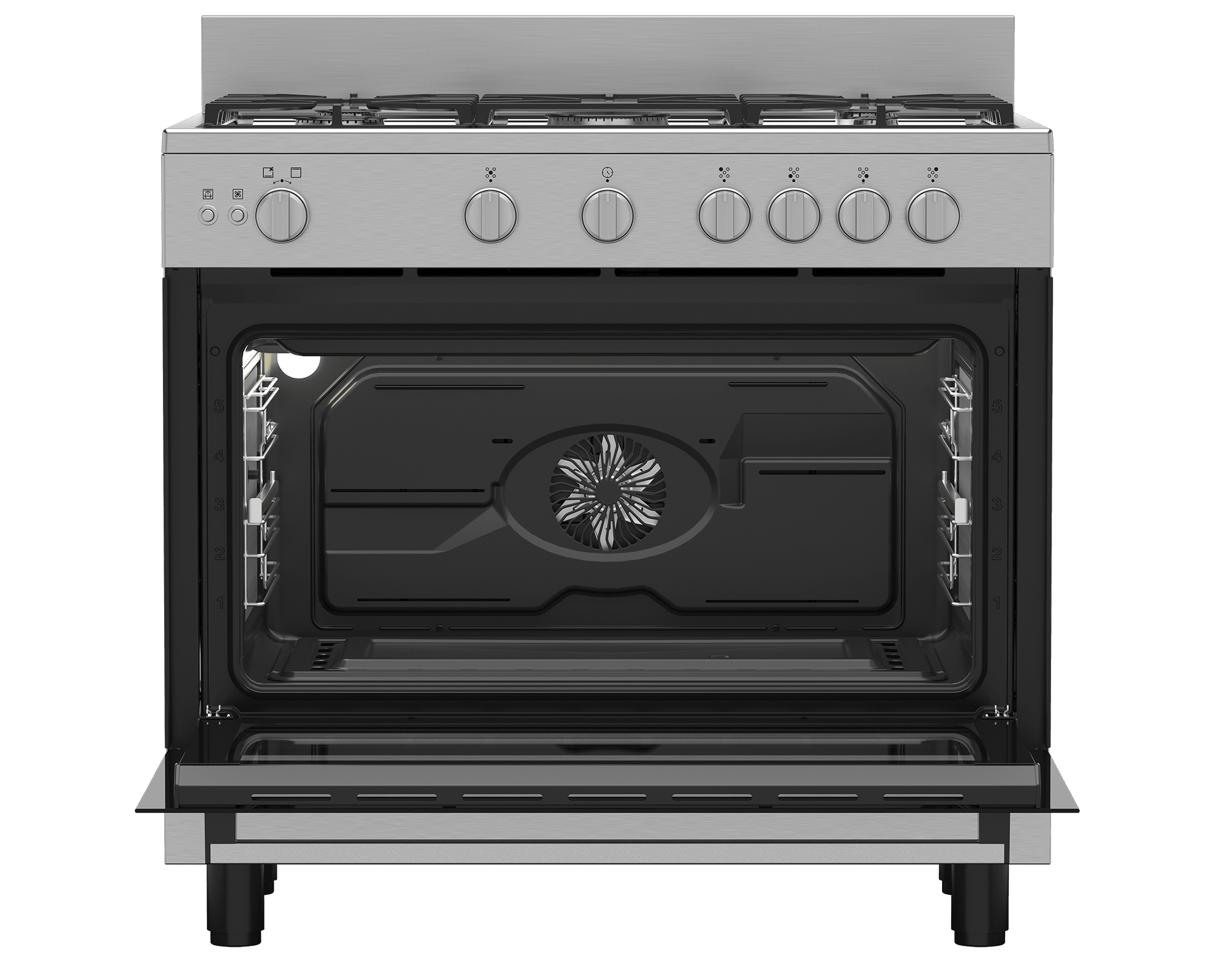 Defy 90cm Gas Multifunction Range Stove DGS90G - Metro Homecentre Menlyn