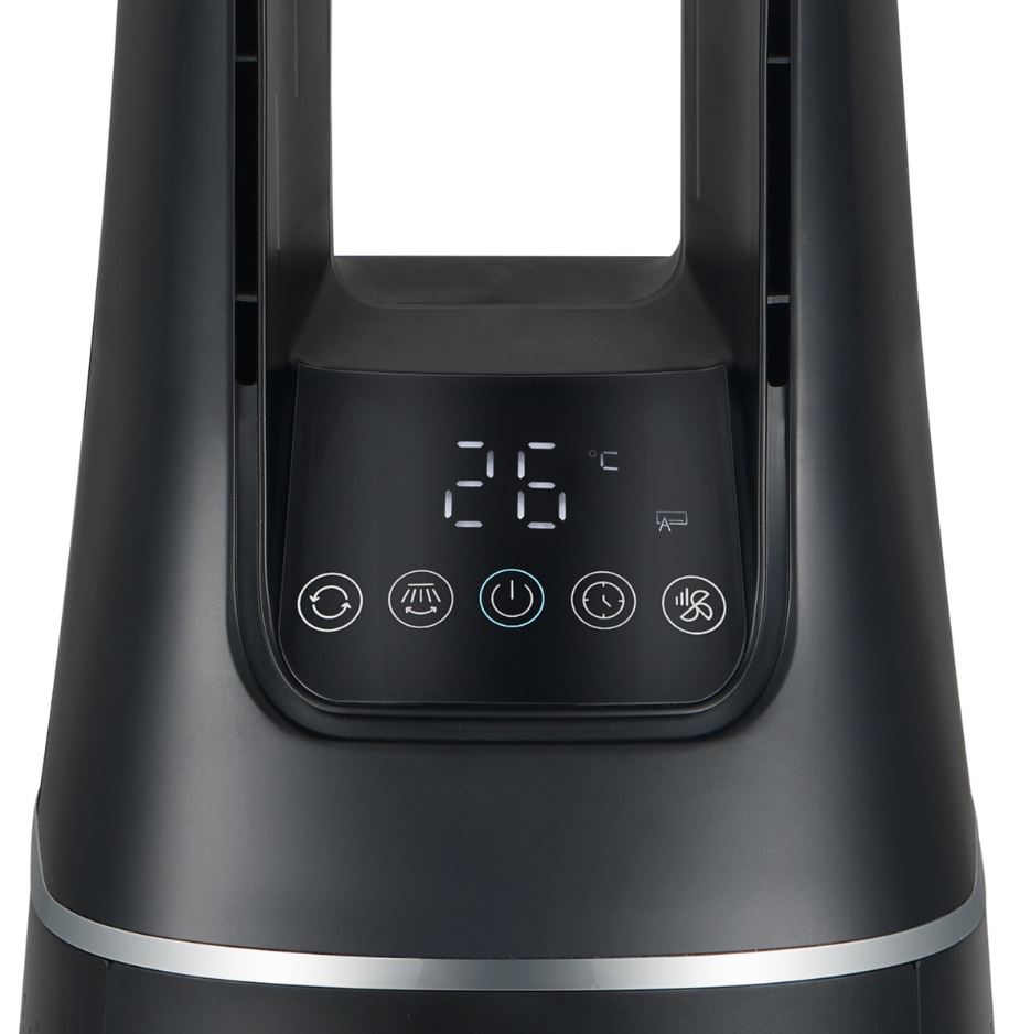 Defy Black Bladeless Fan & Air Purifier DBF400 - Metro Homecentre Menlyn