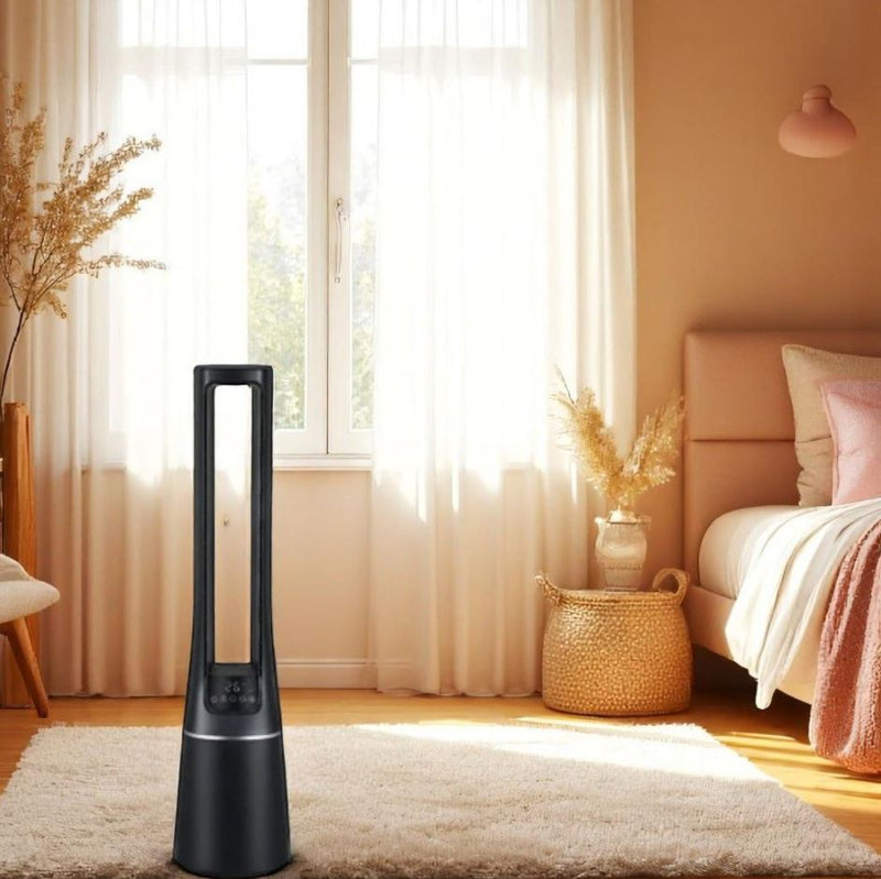 Defy Black Bladeless Fan & Air Purifier DBF400 - Metro Homecentre Menlyn