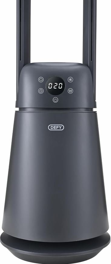 Defy Grey Bladeless Fan with Remote Control DBF300 - Metro Homecentre Menlyn