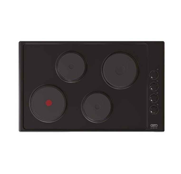 Defy Black Gemini Solid Hob - DHD416 - Metro Homecentre Menlyn
