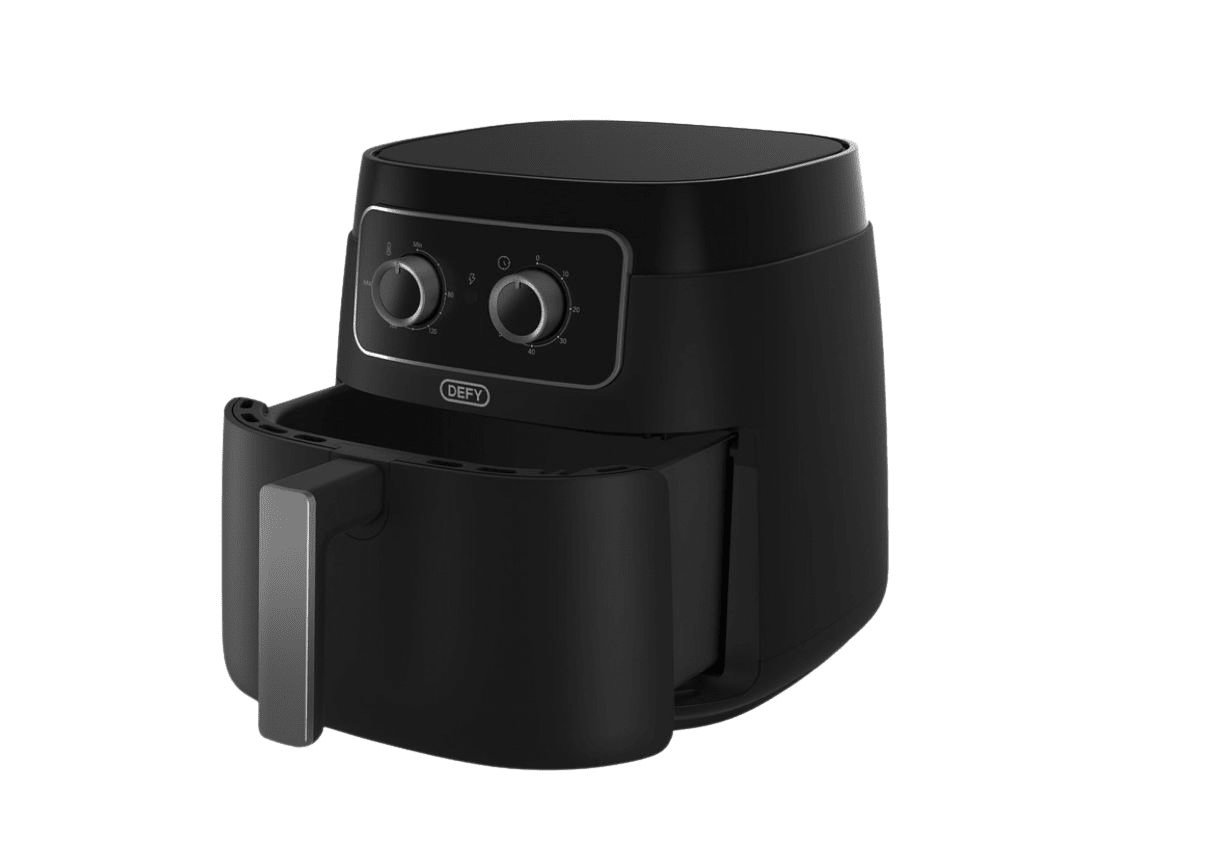 Defy Manual 7 - 6L AirFryer Black & Silver DAF3376MBG - Metro Homecentre Menlyn