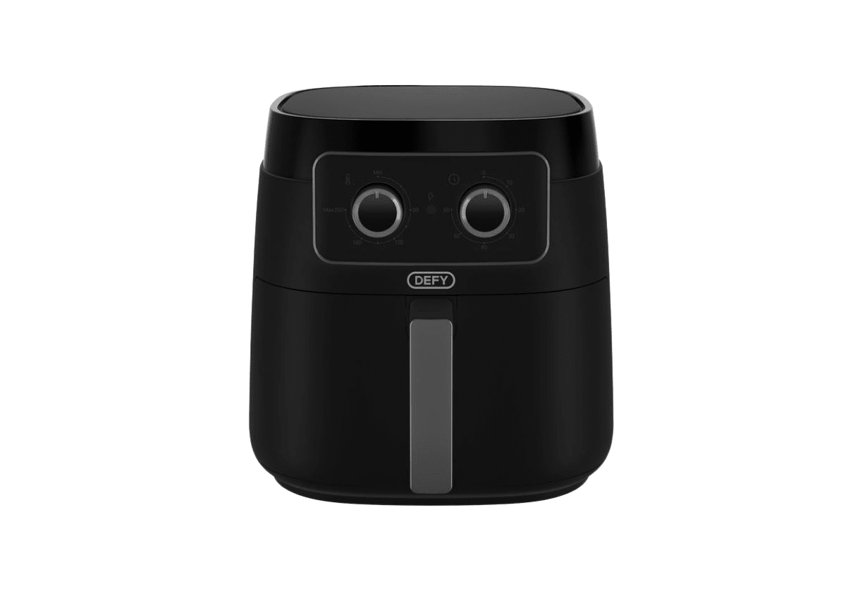 Defy Manual 7 - 6L AirFryer Black & Silver DAF3376MBG - Metro Homecentre Menlyn