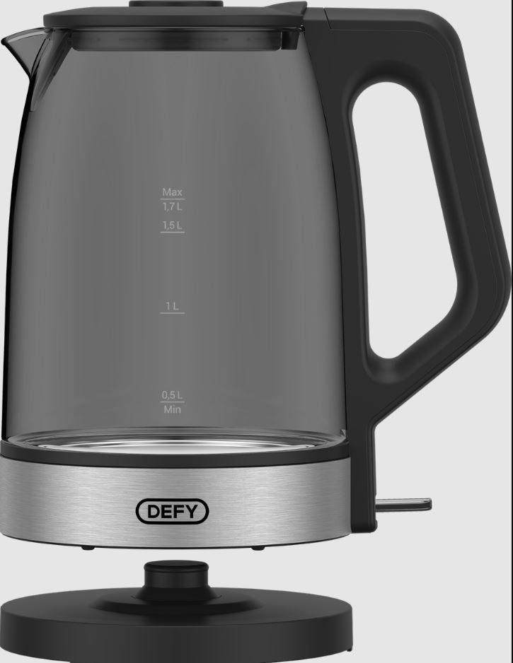 Defy Voltran 1 - 7L Tinted Glass Kettle WK5300G - Metro Homecentre Menlyn