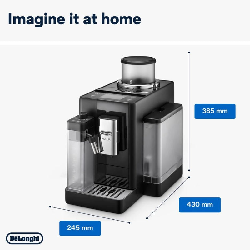 Delonghi Rivelia Bean Coffee Machine EXAM44055B - Metro Homecentre Menlyn