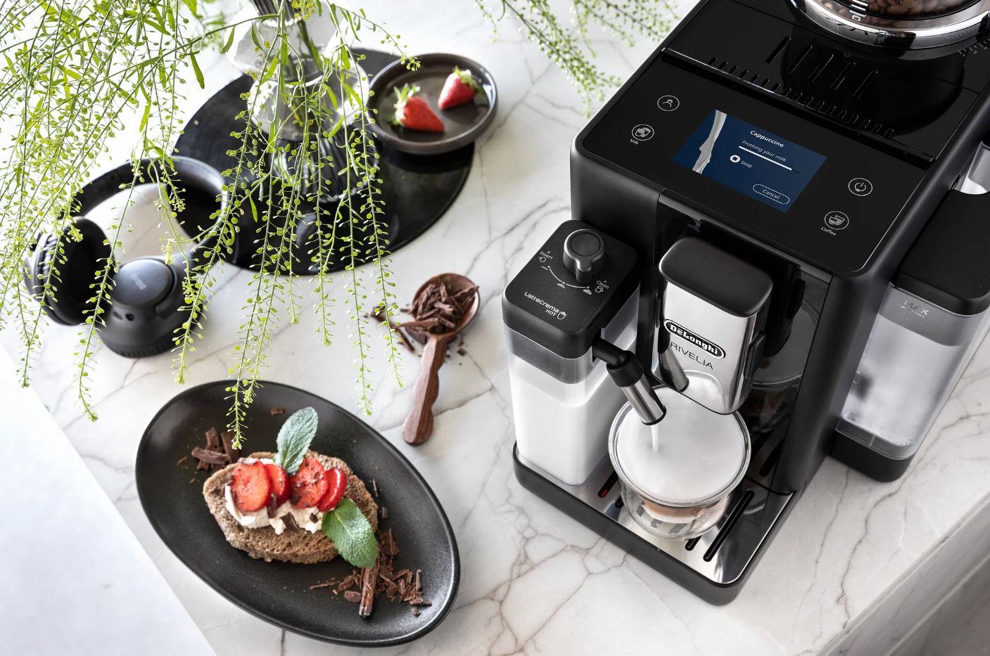 Delonghi Rivelia Bean Coffee Machine EXAM44055B - Metro Homecentre Menlyn