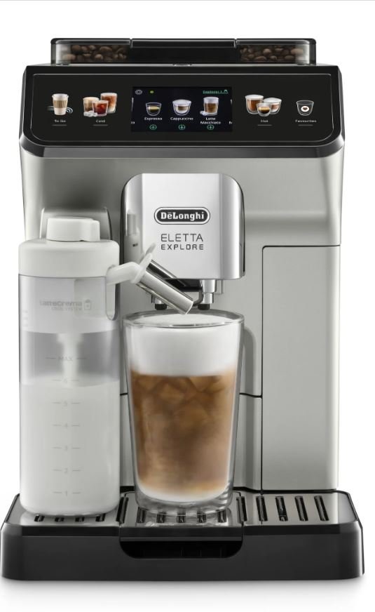 Delonghi Eletta Bean to Cup Coffee Machine ECAM45065S - Metro Homecentre Menlyn