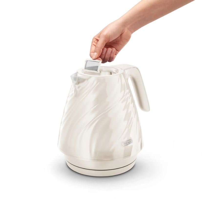 Delonghi Beige 1 - 7L Cordless Kettle KBDS3001CR - Metro Homecentre Menlyn