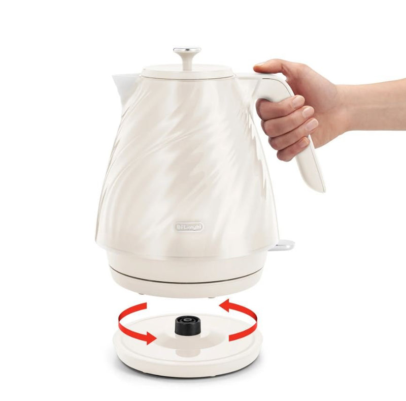Delonghi Beige 1 - 7L Cordless Kettle KBDS3001CR - Metro Homecentre Menlyn