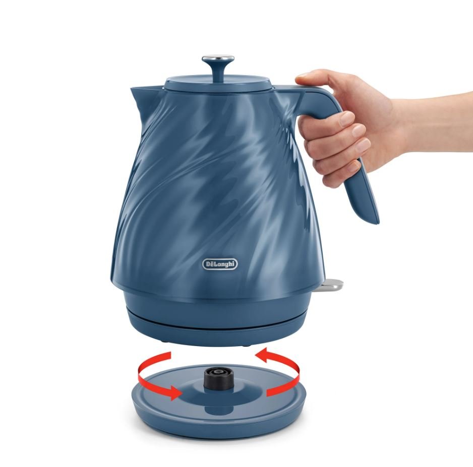 Delonghi Silk Blue 1 - 7L Cordless Kettle KBDS3001BL - Metro Homecentre Menlyn