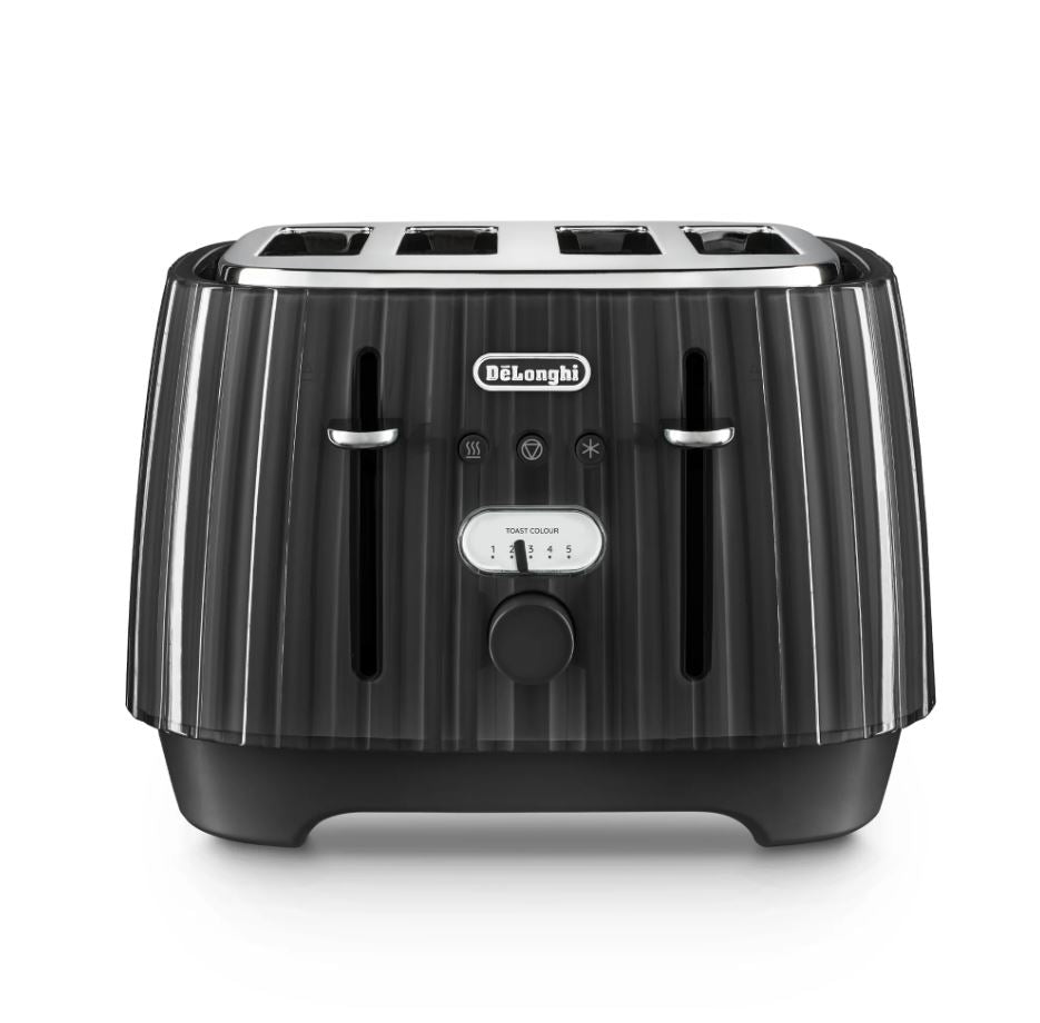 Delonghi Ballerina 4 Slice Toaster CTD4003.BK - Metro Homecentre Menlyn
